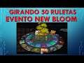 GIRANDO 50 RULETAS DEL NEW BLOOM