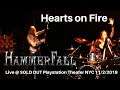 Hammerfall - Hearts on Fire LIVE @ Sold Out Playstation Theater New York City NY 11/2/2019