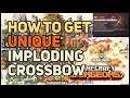How to get Imploding Crossbow Unique Exploding Crossbow Minecraft Dungeons