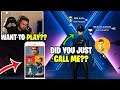 I tried CALLING subscribers on Fortnite from my PHONE (new friends list update)
