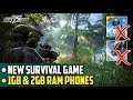 New Survival Game for 1gb and 2gb Ram Phones | Hunted Gameplay Review