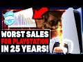 Sony Playstation Sales TANK To 25 Year Low & PS 5 Consoles Not Helping After Years Of Censorship
