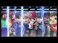 Super Smash Bros Ultimate Amiibo Fights – Steve & Co #148 Battle at Fountain of Dreams