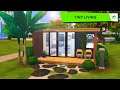 TINY MICRO CONTAINER HOME | The Sims 4 Tiny Living Stuff Pack SPEED BUILD