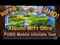 UHD + 90FPS! Xiaomi Mi 11 Ultra Ultimate PUBG Gaming Test, Superb Performance!