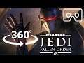360° Star Wars | Jedi: Fallen Order - Gameplay | Intro Tutorial mission Train | VR headset