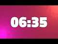 6 MINUTES AND 35 SECONDS TIMER COUNTDOWN [395 seconds - 6:35]
