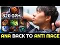 ANA back to ANTI MAGE — 820 GPM vs Master Tier Enemies