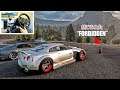 Drifting Forbidden Road in Japan! - 禁じられた (Steering Wheel + Pedals Nissan GTR Gameplay!) Car X Drift