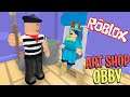 Escape the SCARY ART SHOP OBBY in Roblox!