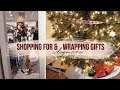 Fun couples gifting idea (12 DAYS OF GIFTS) + shopping for & wrapping all the gifts! | Vlogmas 05