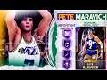 GALAXY OPAL PETE MARAVICH GAMEPLAY! MISSING ONE VERY IMPORTANT BADGE! NBA 2k20 MyTEAM