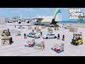 GTA 5 Biggest Plane In The World Flying From Russia To NYC Delivering 60 Tons Of Medical Supplies