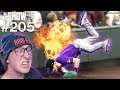 HEAD FIRST COLLISION INTO THE WALL! | MLB The Show 20 | Softball Franchise #205