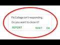 How To Fix PicCollage App Isn't Responding Error Android & Ios - Fix PicCollage App Not Open Problem