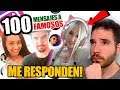 || LE ESCRIBÍ a 100 FAMOSOS EN INSTAGRAM **me responden** || - DAVID813