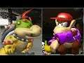 Mario Strikers Charged - Bowser Jr. vs Diddy Kong - Wii Gameplay (4K60fps)