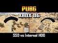 PUBG OG Xbox One - External SSD vs Internal HDD Comparison - PlayerUnknown's Battlegrounds