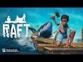 Raft (Early Access) [Online Co-op] : Action Sandbox Survival [Part1] ~ Survive the Sharks Attack!