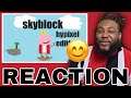 Technoblade hypixel skyblock experience | JOEY REACTS