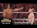The Great Khali vs. Brock Lesnar - I Quit Match : Jun 4, 2020