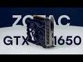 Играть компактно. Смотрим на видеокарту Zotac Gaming GeForce GTX 1650 OC