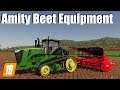 Amity Beet Equipment Amity 3500 Topper and Amity 2720 Mod Review Farming Simulator 19