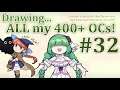【Art Challenge】Can I draw ALL my 400+ OCs? - Part 32