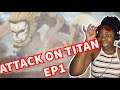 ATTACK ON TITAN EPISODE 1 REACTION!!!!