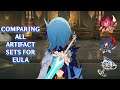 Comparing All Artifact Sets for Eula with Skyward Pride | Genshin Impact