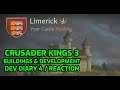 Crusader Kings 3 – Development & Buildings – Dev Diary #4 Reaction