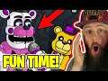 CZAS ZABAWY Z FUNTIME FREDDYM! | Funkin' Nights at Freddy's