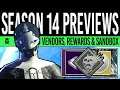 Destiny 2 | SEASON 14 PREVIEWS! Vendor REFRESH, Loot Systems, Synthesis Quests, Sandbox (Roundup)