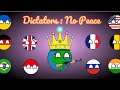 Dictators:No Peace Countryballs#3 Финал...Россия захватила мир !!!