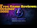 Free Game Reviews: October 2021!