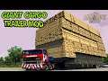 Giant Cargo Trailer Mod Details ETS 2 Gameplay 4K