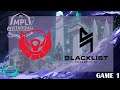 MPLI 2021: GAME 1 - BTR ALPHA VS BLACKLIST INTERNATIONAL