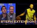 📺 Myers “confident” Stephen Curry extension will get done; hairline fracture; Popovich/Team USA