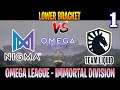 Nigma vs Liquid Game 1 | Bo3 | Lower Bracket OMEGA League Immortal Division | DOTA 2 LIVE