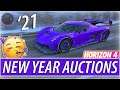 RARE Car AUCTIONS + JESKO Unlock HELP FH4 How To Get Koenigsegg Jesko FH4 2021 New Year Live Stream