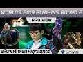 Showmaker Pro View Highlights Damwon Gaming vs Lowkey Esports 2019 Play in Round 2