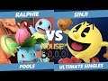 Smash Ultimate Tournament - Ralphie (Pokemon Trainer) Vs. Sinji (Pac-Man) SSBU Xeno 179 Pools