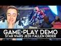 Star Wars Jedi: Fallen Order - Gameplay Trailer REACTION! (EA PLAY 2019)
