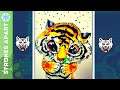 Strokes Apart - Tiger Cub (Watercolor Painting) | Season 2 Episode 1