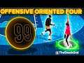 This RARE 99 OFFENSIVE-ORIENTED FOUR build is a VC THIEF in NBA 2K22...