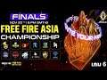 ฟีฟายชิงแชมป์เอเชีย 2021 เกมที่ 6 🟢Free Fire Asia Championship 2021 Grand Final