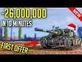 26,000,000 Credits Spent in 10 Minutes + Turtle Mk. I Review | World of Tanks Advent Calendar