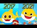Evolution Of Baby Shark Games 2017-2021