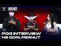 Gori, Peanut 인터뷰 | 농심 vs. DRX | 06.16 | 2021 LCK 서머 스플릿