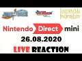 Nintendo Direct Mini: Partner Showcase 26.08.2020 [Live Reaction]